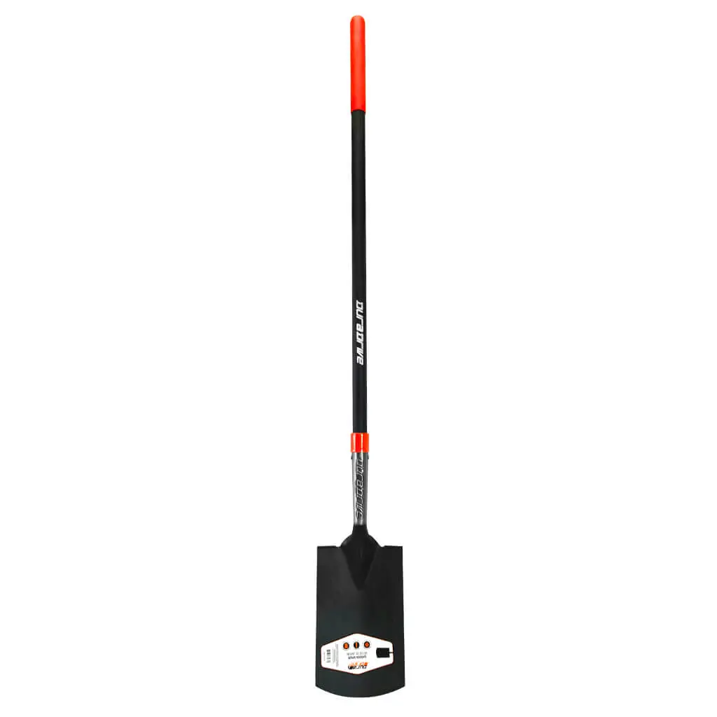 Duradrive 58" Fiberglass Round Spade Mouth Garden Shovel 1