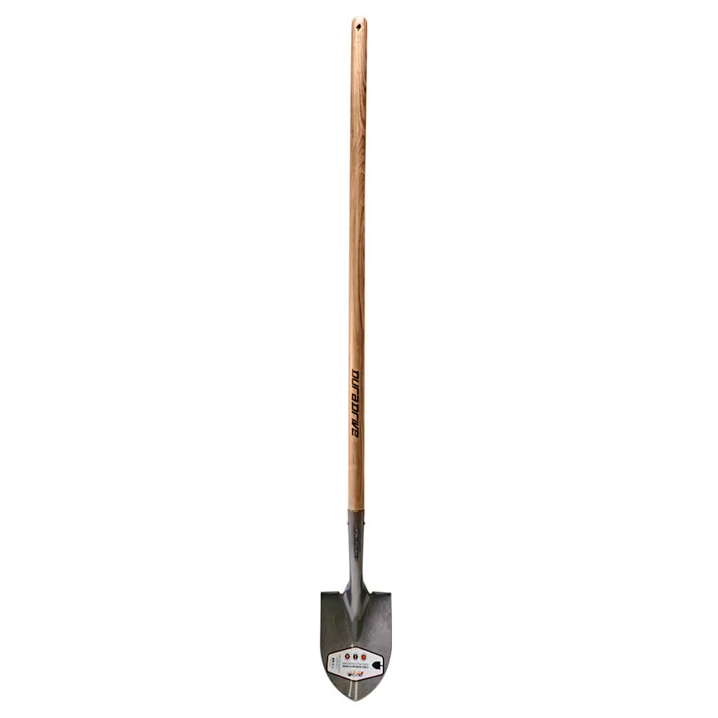 Duradrive 43" Ash Wood Round Point Forming Shovel 1