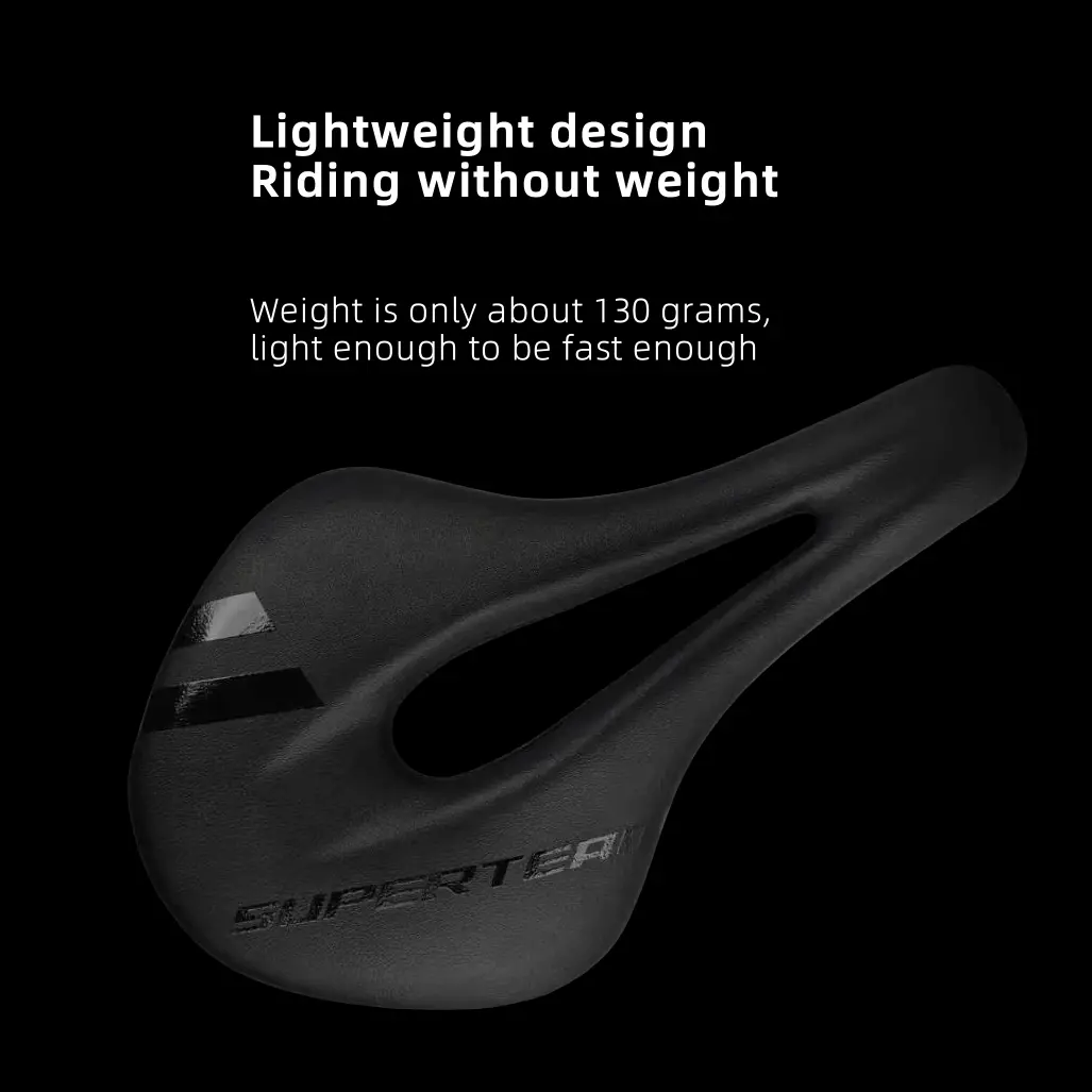 Superteam Full Carbon Short Nosed Bike Saddle 1