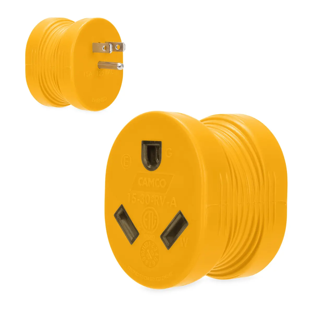 Powergrip - Adapter 15Am/30Af 125V/1875W (Card) Cetl (E/F) 1
