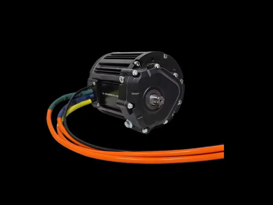 Qs 138 90H V3 Mid-Drive Motor With Reduction Gear | High-Torque Electric Motorcycle Motor 1