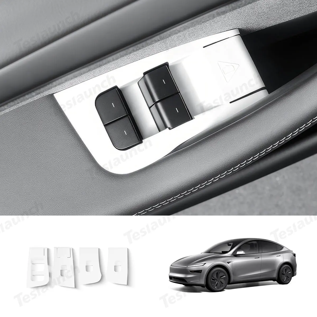 Window Lifter Panel Protective Cover  For Model Y Juniper 2025+ 1