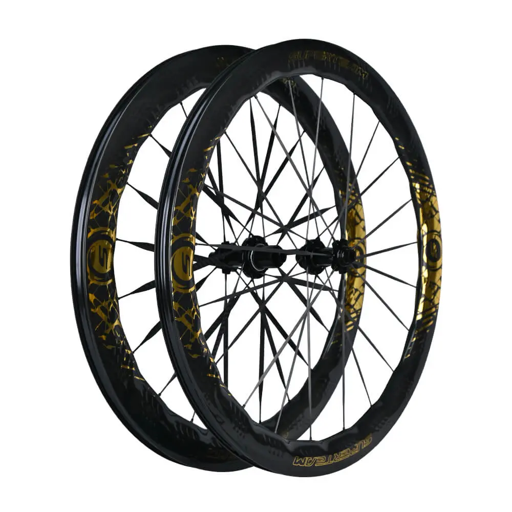 S-All Carbon Ultra Nazar Boncugu D28-50 Disc Brake Gold Decals 1