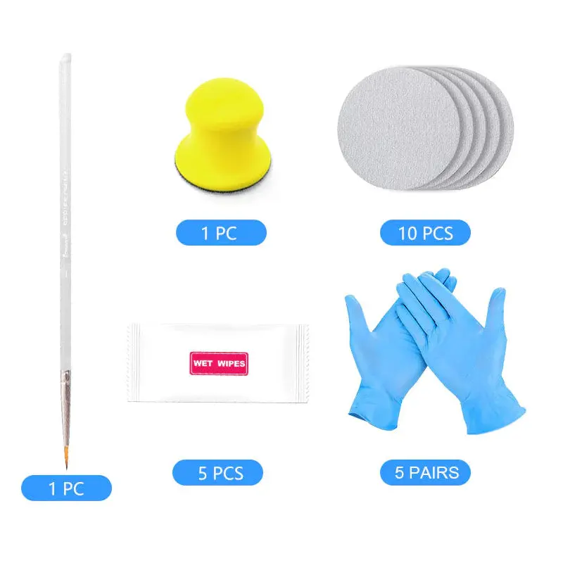Car Curb Rash Remove Tool Kit 1