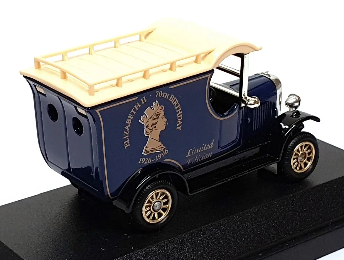 Lledo Diecast Ll7096b - Morris Van Queen Elizabeth 11 70Th Birthday Souvenir 2
