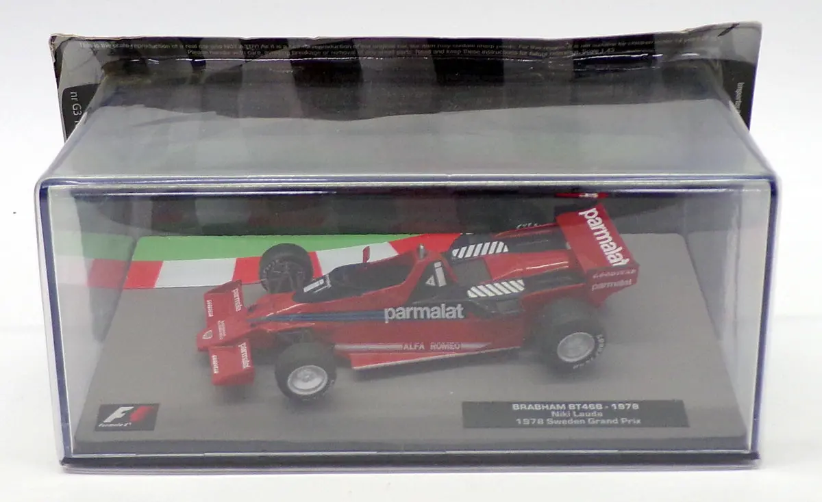 Altaya 1/43 Scale Al17220 - F1 Brabham Bt46b Sweden Gp 1978 - Niki Lauda 1