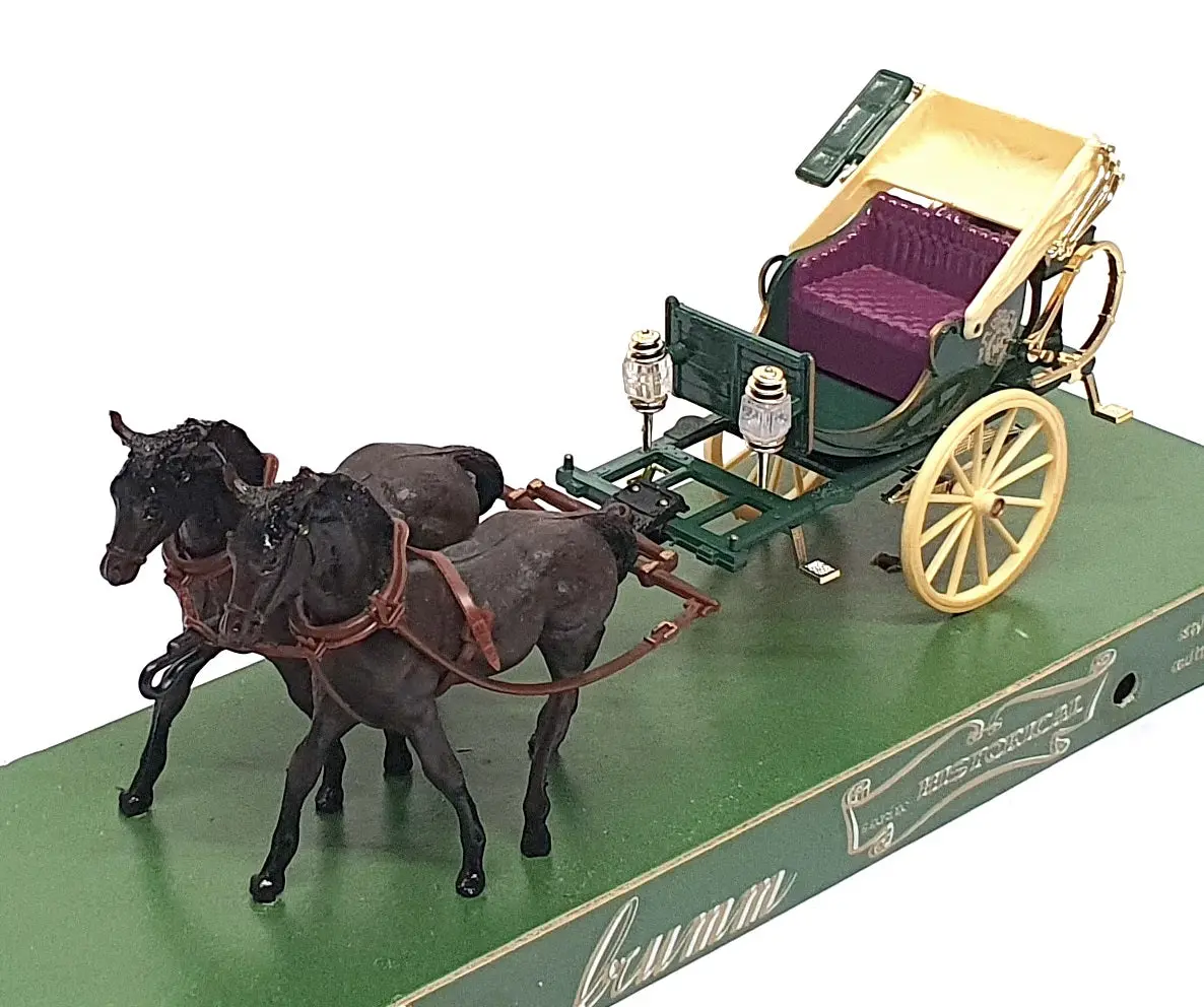 Brumm Historical 1/43 Scale 019 - Horse Drawn Carriage Tilbury 1