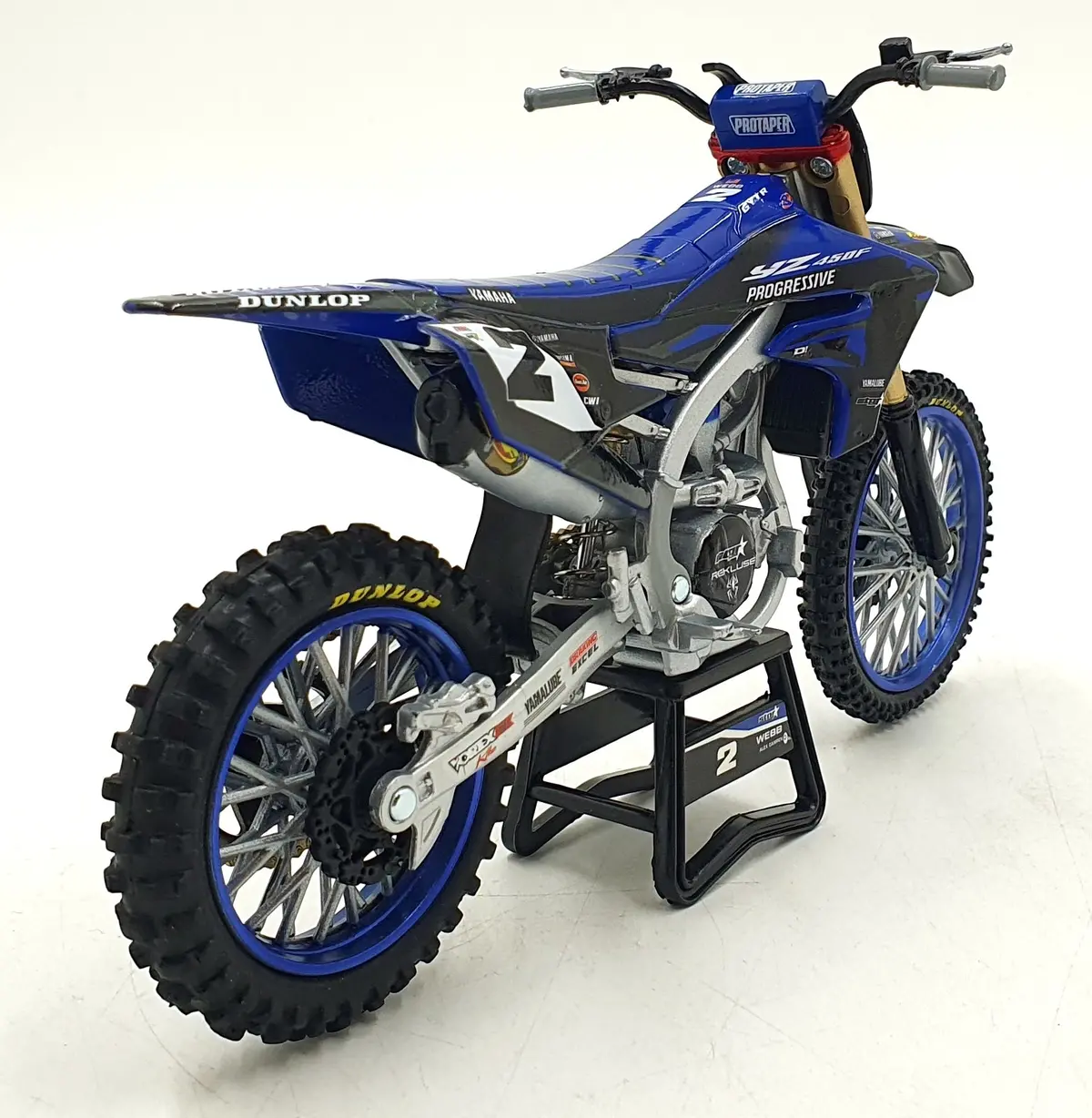 Newray 1/12 Scale 58483 - Yamaha Yz450f #2 Motorbike - Webb 2