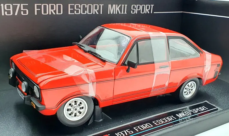 Sunstar 1/18 Scale Diecast 4618 - Ford Escort Rs1600 Mkii Sport - Red 1