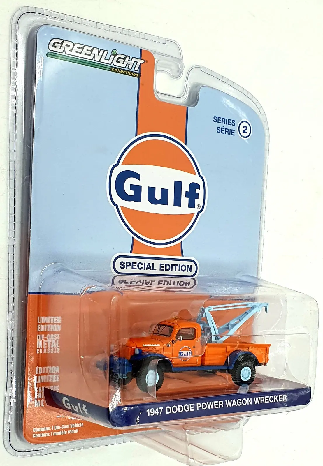 Greenlight 1/64 Scale 41145-A - 1947 Dodge Power Wagon Wrecker Truck 1