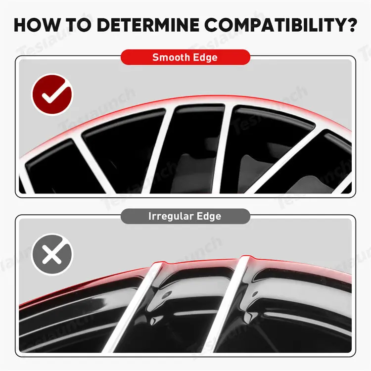 Aluminum Alloy Wheel Rim Protector- Fits All Cars (5Pcs) 4