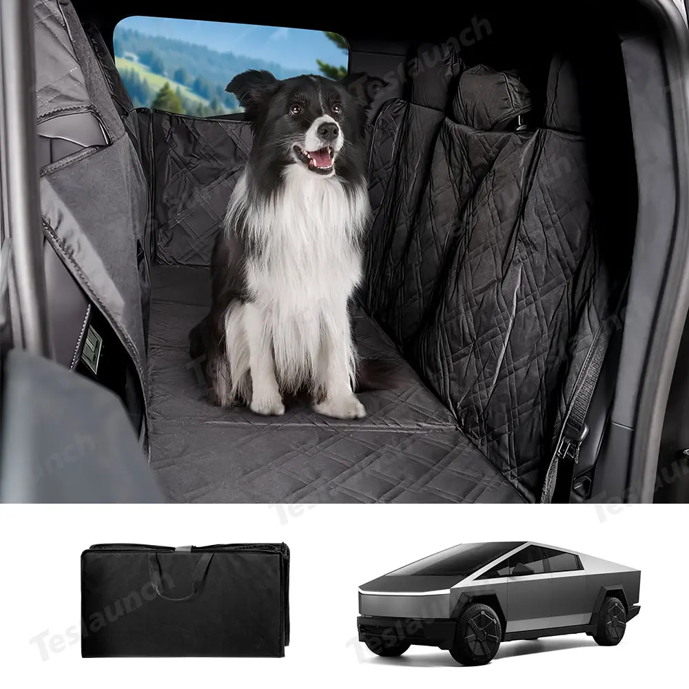 Full-Cover Rear Seat Pet Liner For Cybertruck 1