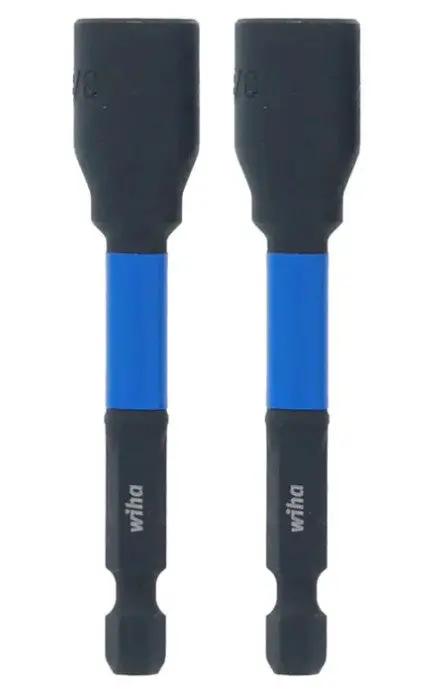 Wiha 3/8 In. Hex Impact Nutsetter 2 Pack 1
