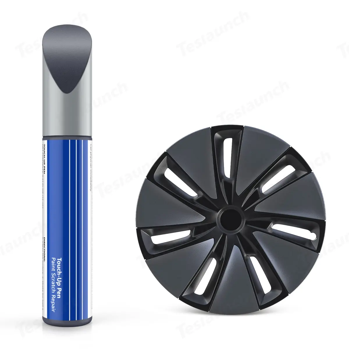 Model 3 Wheel Rims Cover Touch Up Paint For Tesla Gemini/Aero/Photon Wheel Cover 2