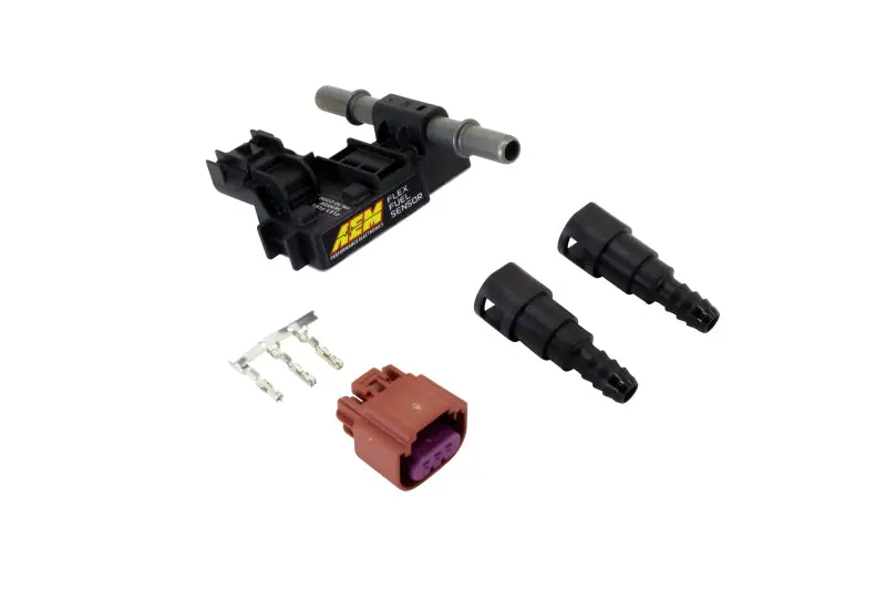 Aem Ethanol Content Flex Fuel Sensor Kit (3/8" Barb) 30-2200 1