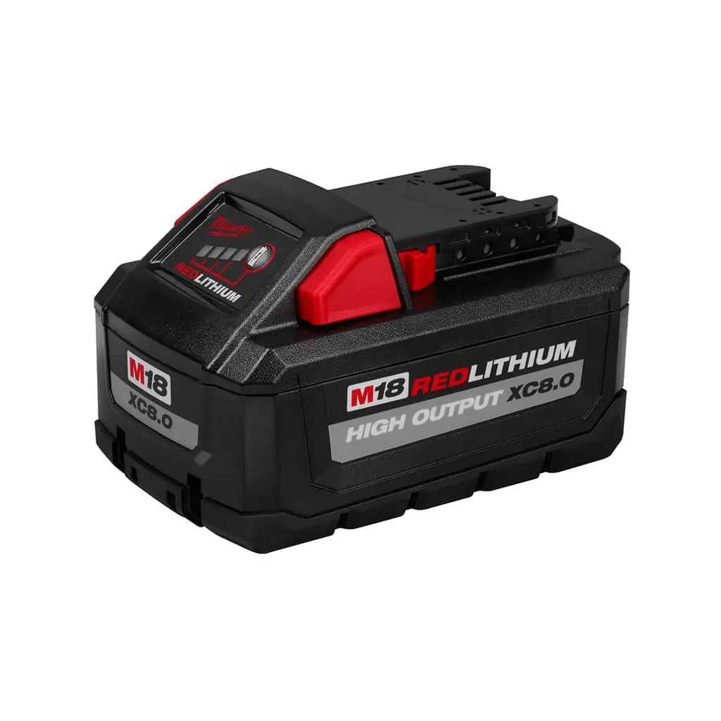 Milwaukee 48-11-1880 M18 18-Volt Lithium-Ion High Output Redlithium Xc 8.0 Ah Battery 1