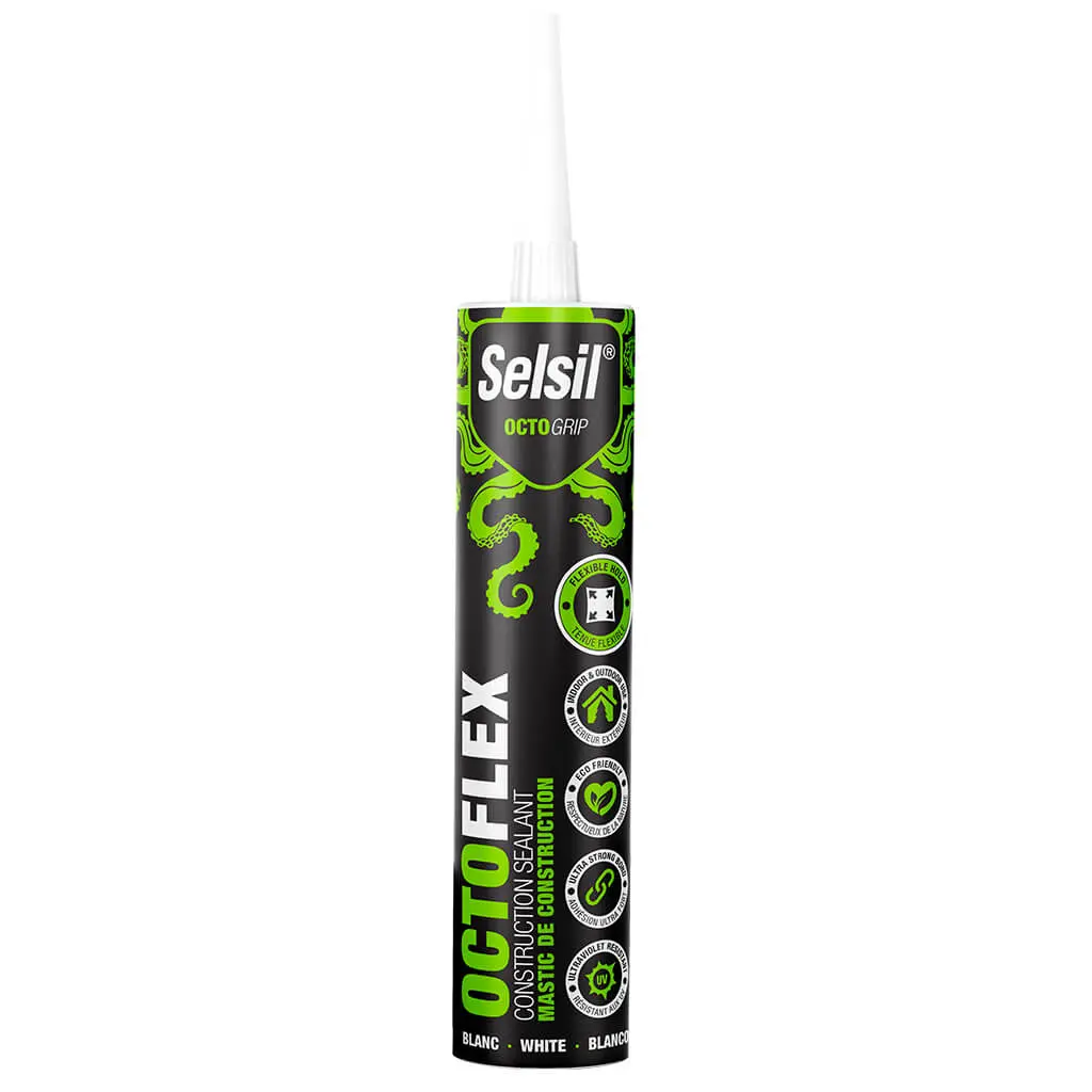 Selsil Octoflex 290 Ml White General Purpose Sealant 1