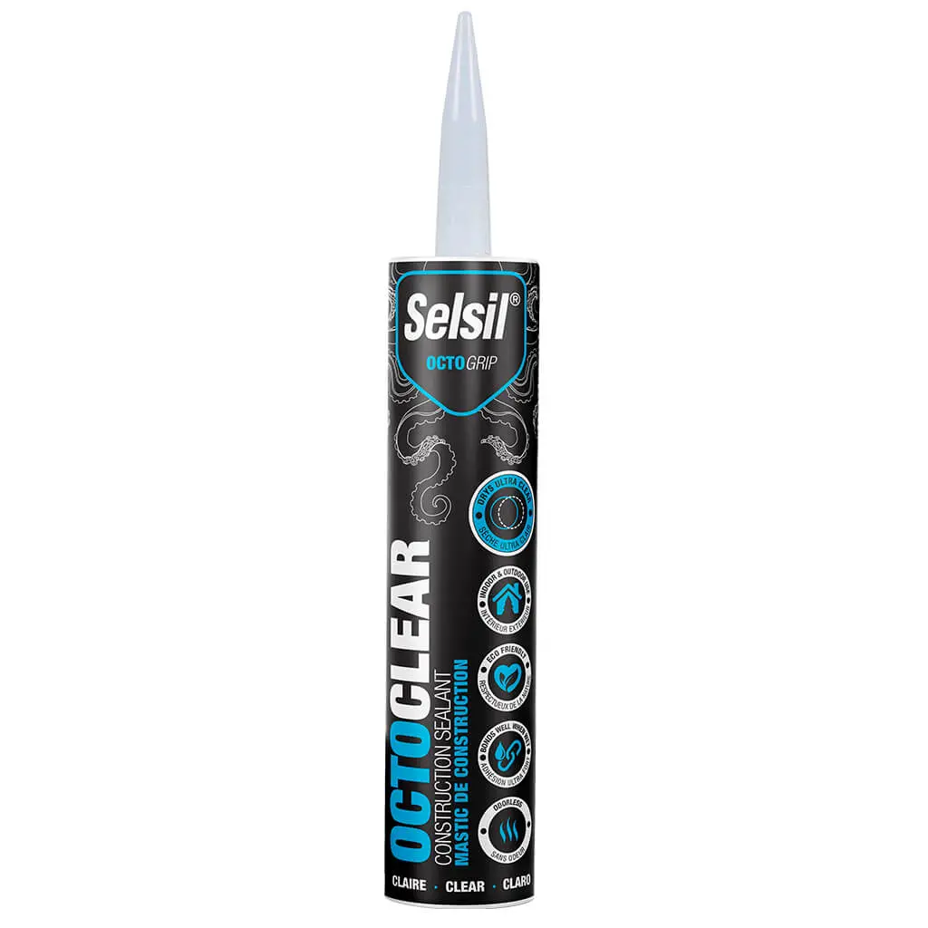 Selsil 290Ml Octoclear Adhesive Sealant 1