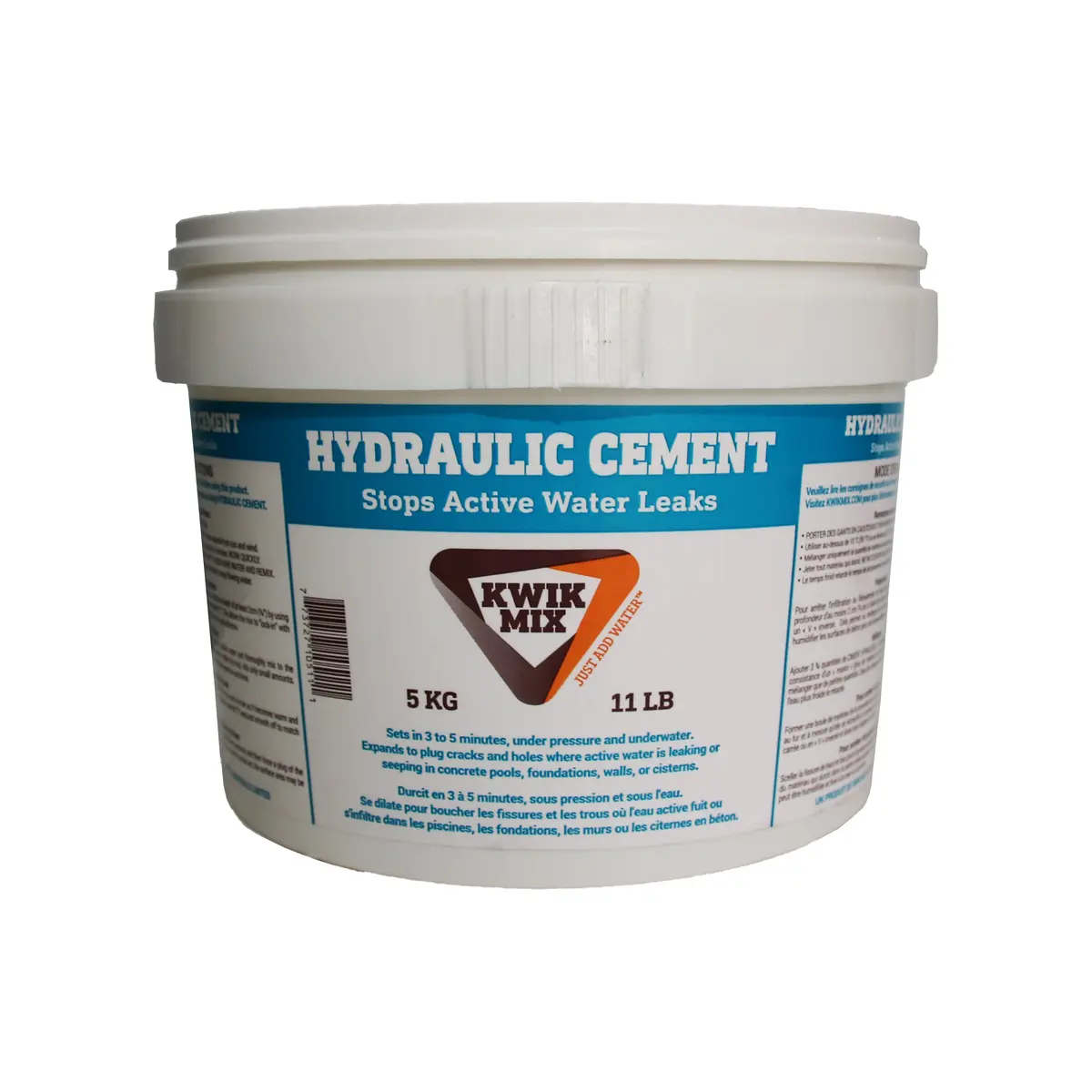 Kwik Mix 5 Kg. Plug & Stop Hydraulic Cement 1