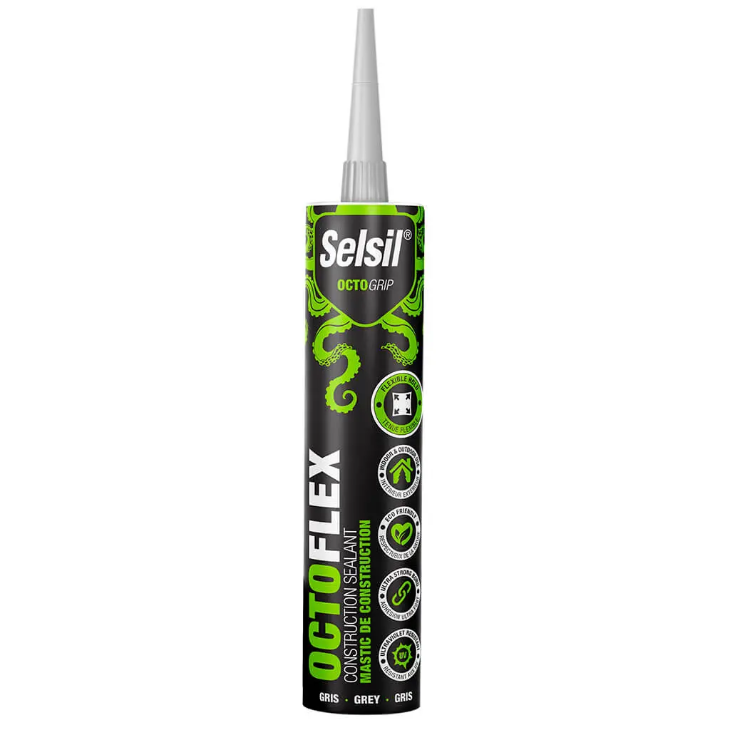 Selsil Octoflex 290 Ml Grey General Purpose Sealant 1