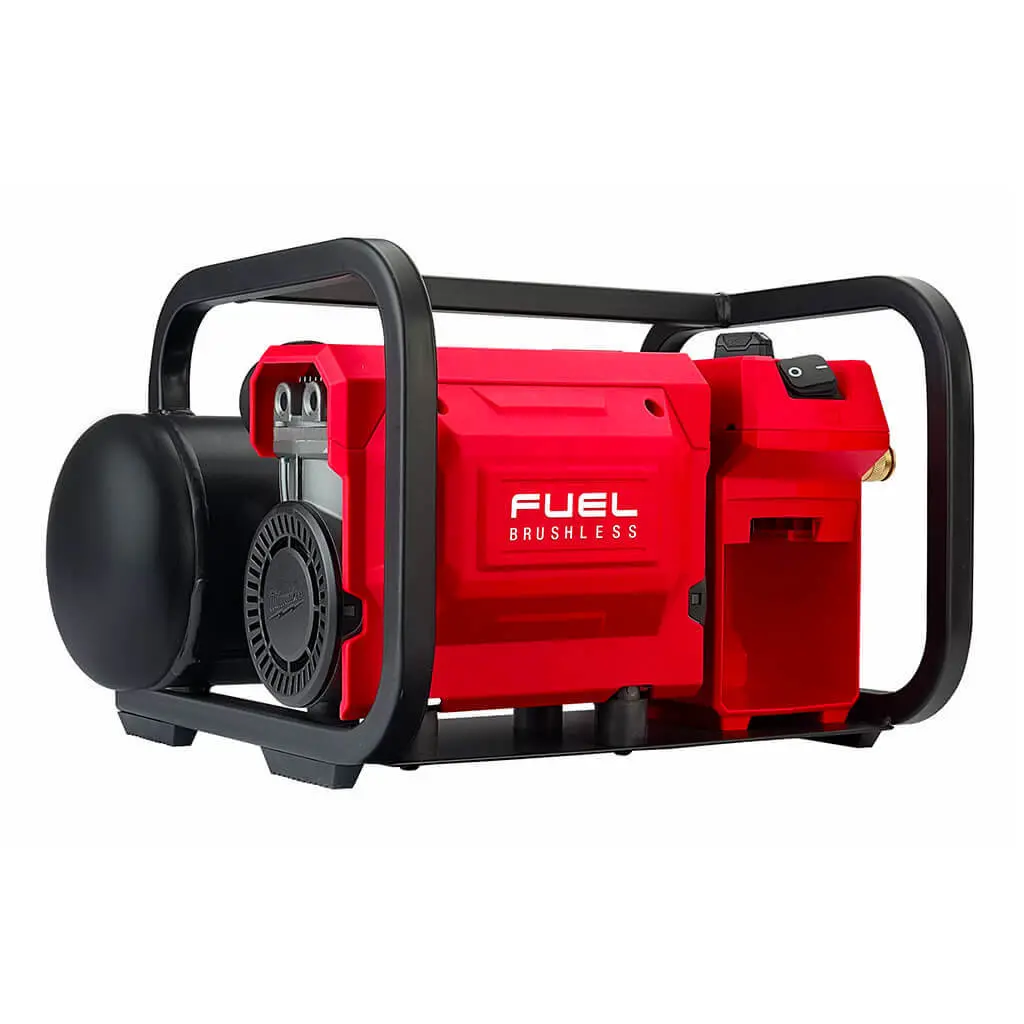Milwaukee 2840-20 M18 Fuel 18-Volt Lithium-Ion 2-Gallon Cordless Compact Quiet Compressor (Tool Only) 1