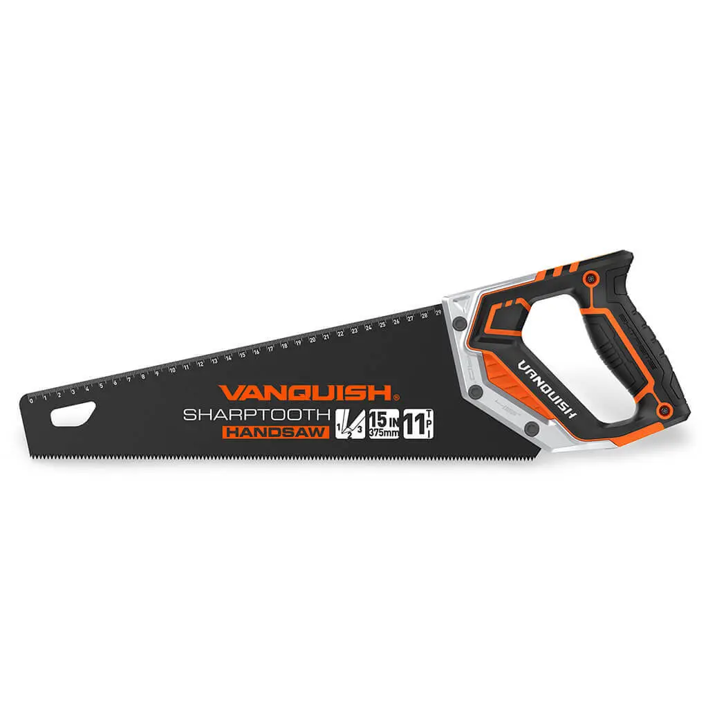 Vanquish 15 In. 11 Tpi Teflon Coated Sharptooth Handsaw 1