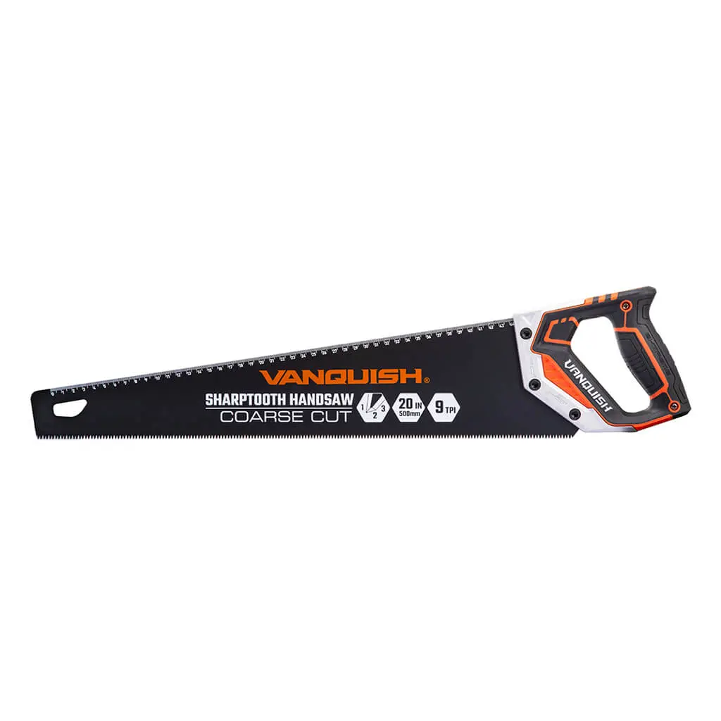 Vanquish 20 In. 9 Tpi Teflon Coated Sharptooth Handsaw 1
