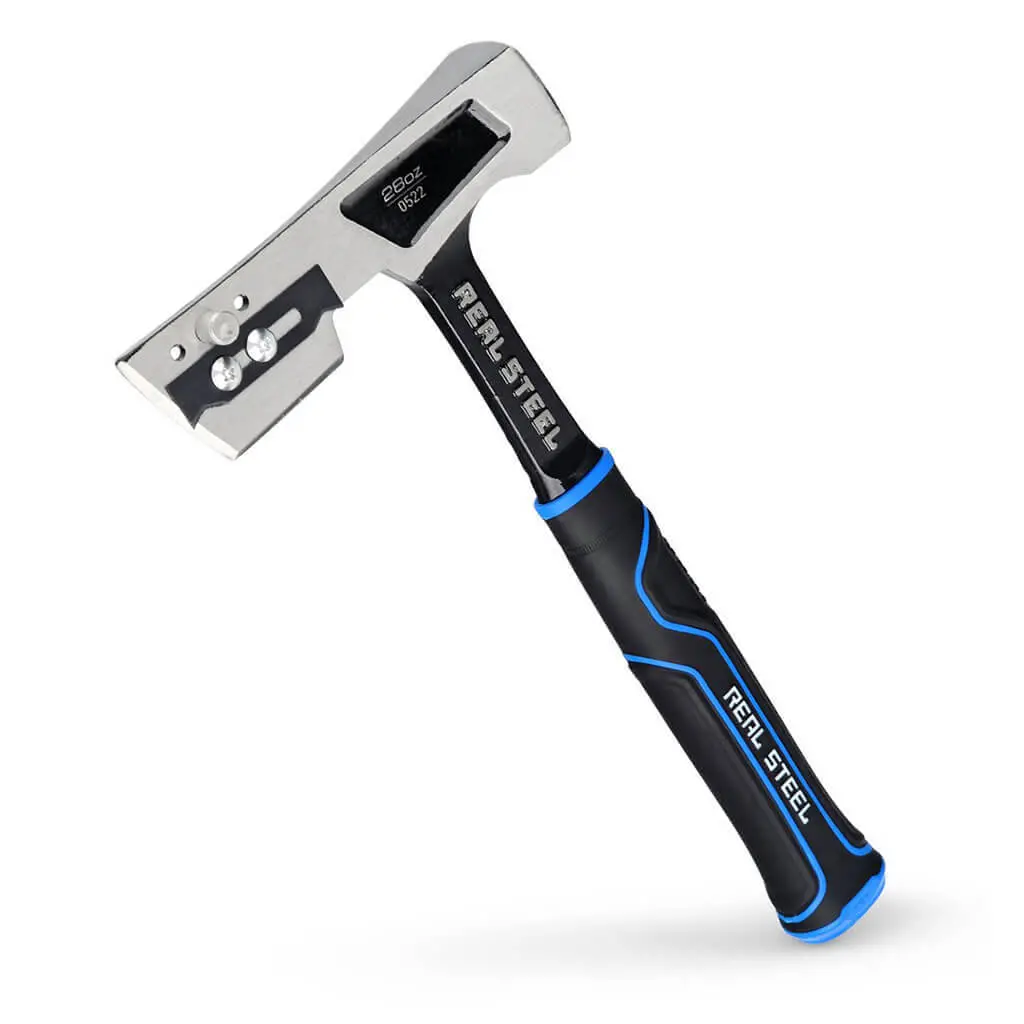 Real Steel 0522 28-Oz. Forged One-Piece Steel Shingler Hatchet With Blade 1