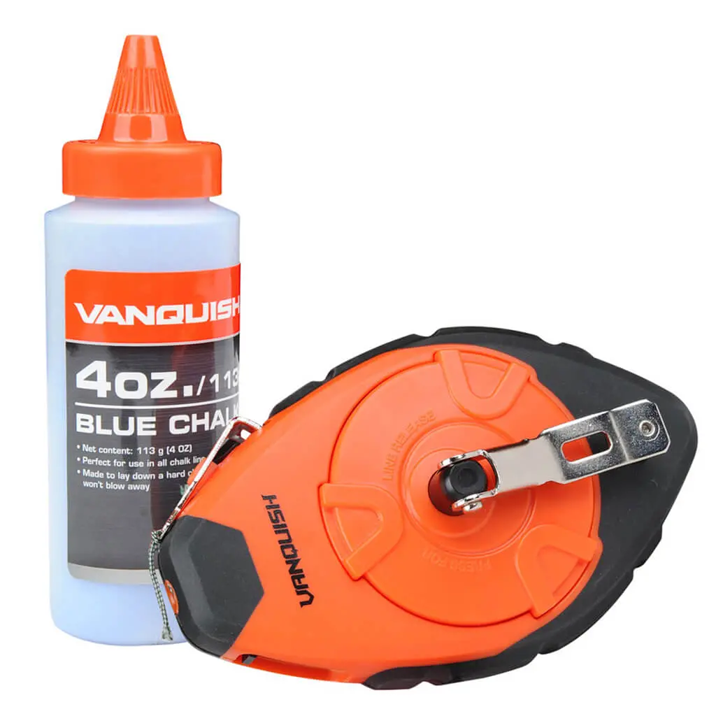 Vanquish 100 Ft. Abs Chalk Line With 4 Oz. Blue Chalk 1