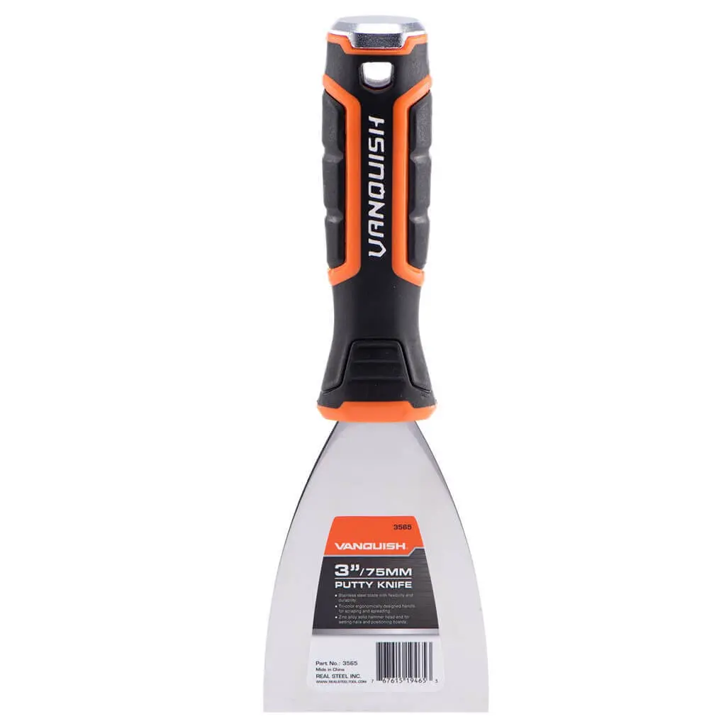 Vanquish 3584 3 In. / 75 Mm Stainless Steel Putty Knife 1