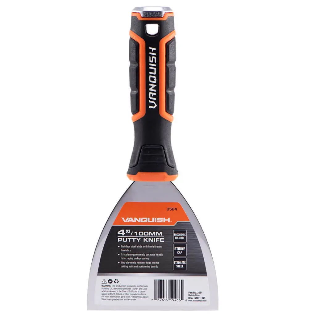 Vanquish 3564 4 In. / 100 Mm Stainless Steel Putty Knife 1