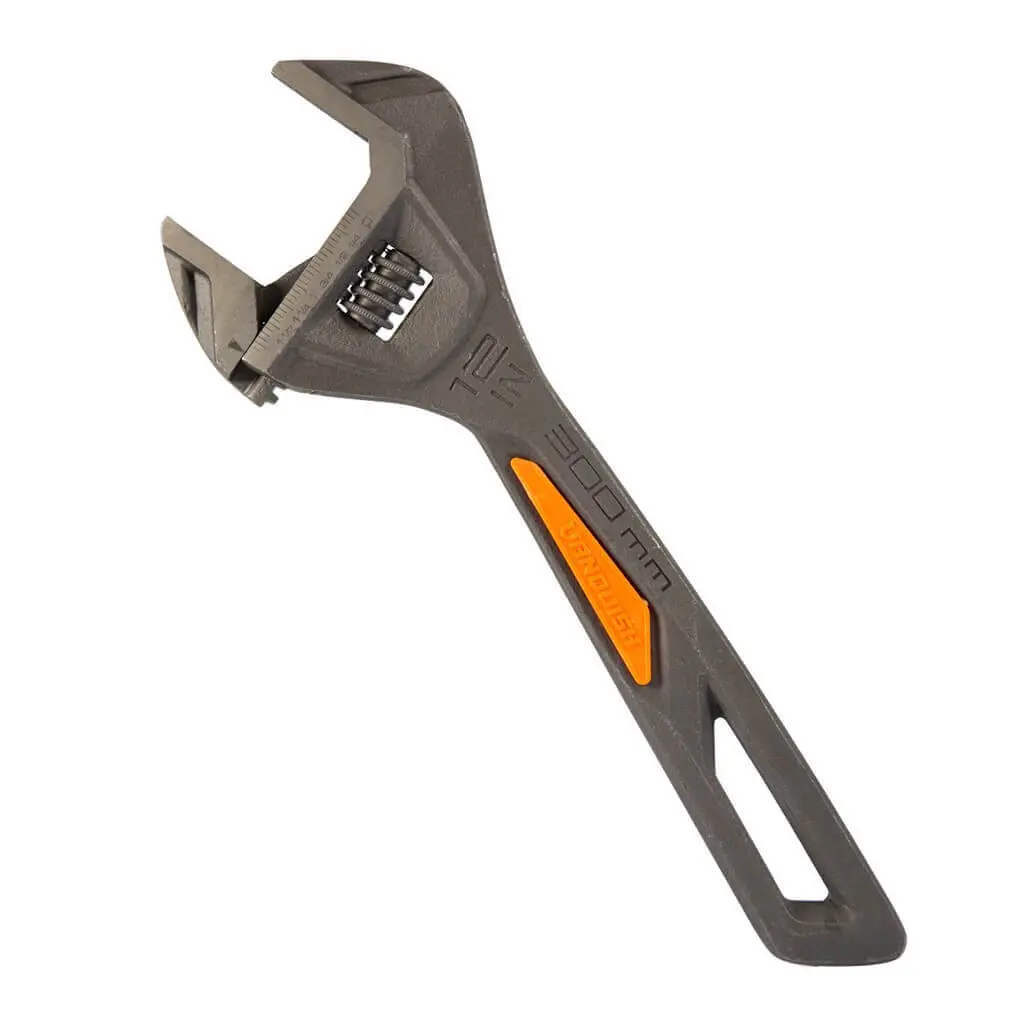Vanquish 3179 12 In. Wide-Open Adjustable Wrench 1