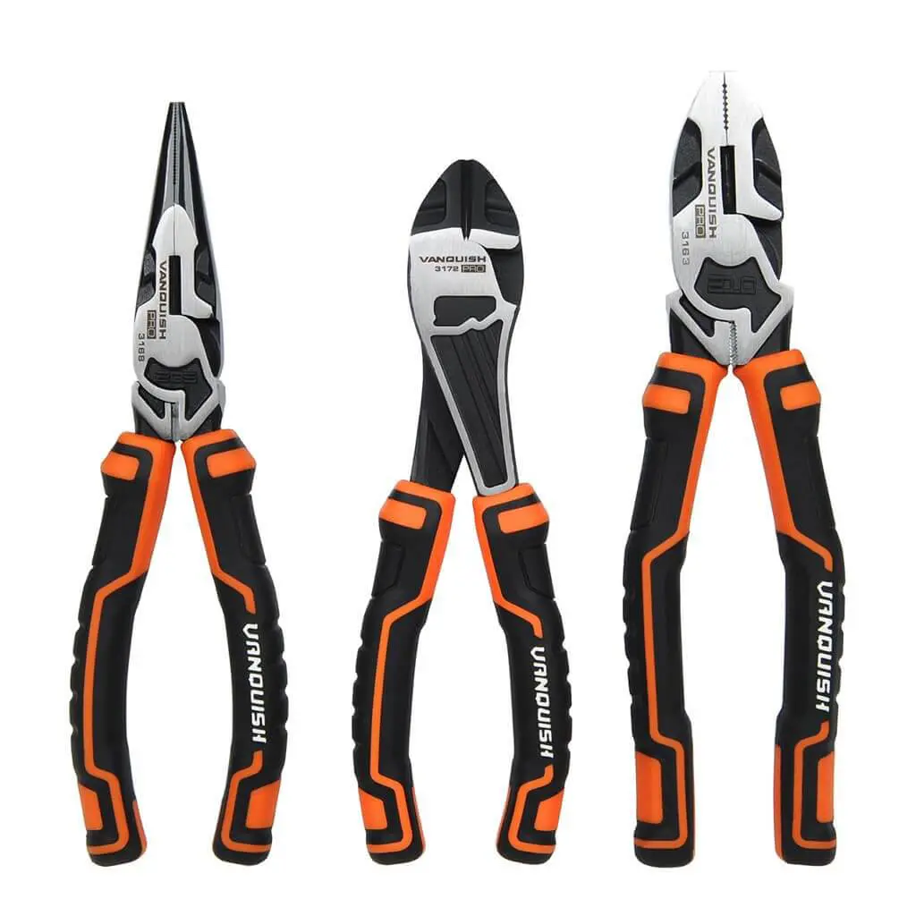Vanquish 3192 High Leverage Pliers Set (3-Piece) 1
