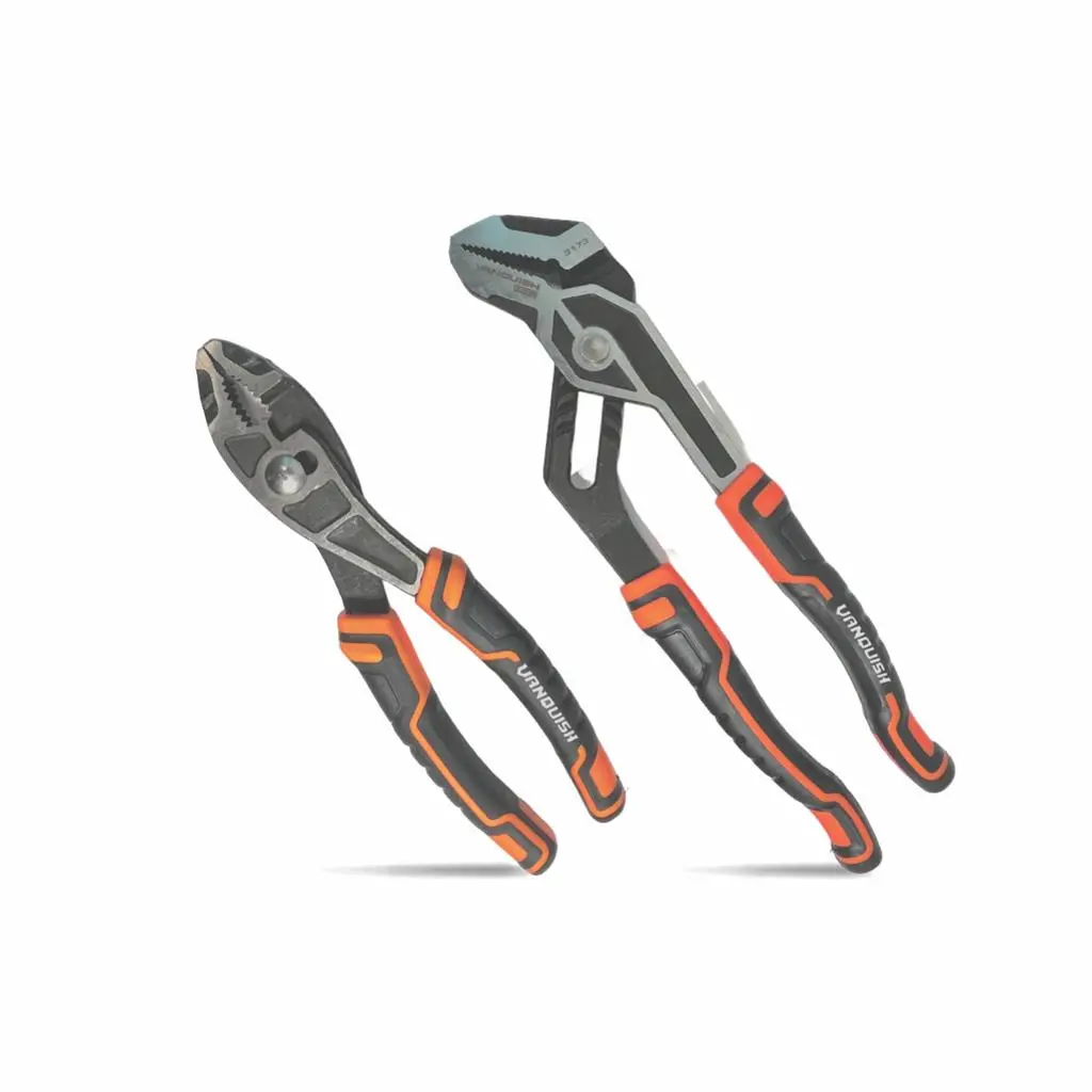 Vanquish 3194 8 In. Slip Joint Plier And 10 In. Tongue & Groove Plier Set (2-Piece) 1
