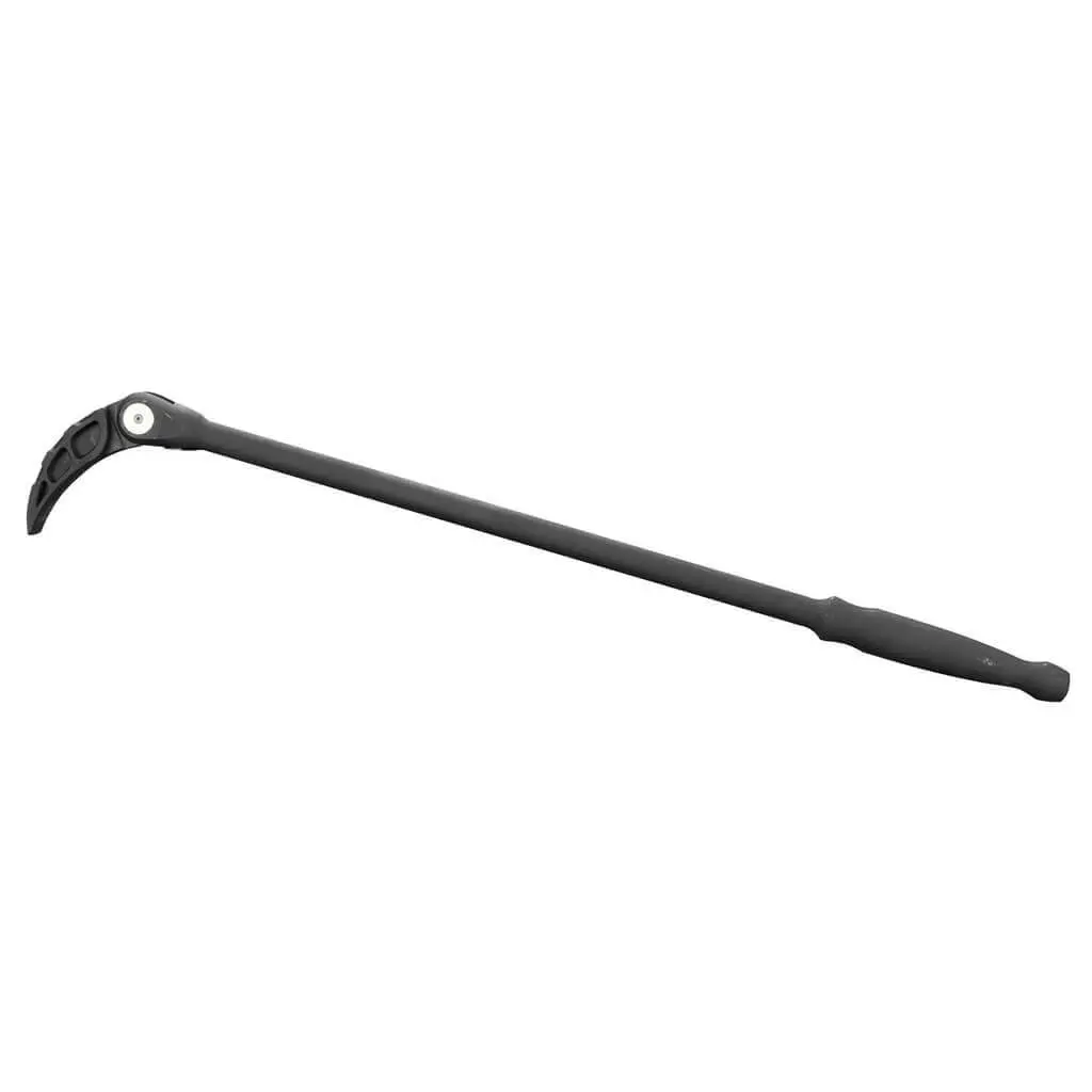 Groz Ipry/24 24 In. Forged Chrome Molybdenum Double Push Lock Indexing Pry Bar 1