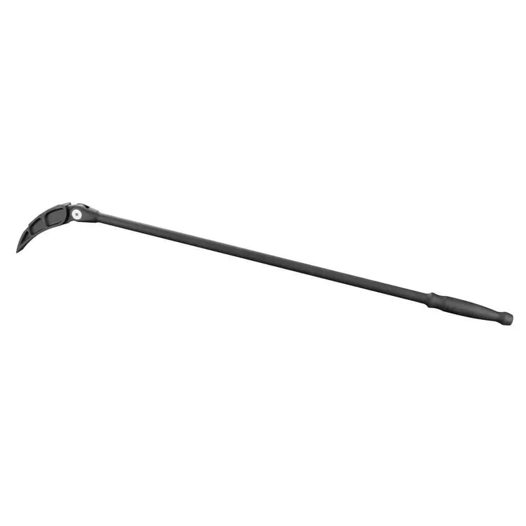 Groz Ipry/33 33 In. Forged Chrome Molybdenum Double Push Lock Indexing Pry Bar 1
