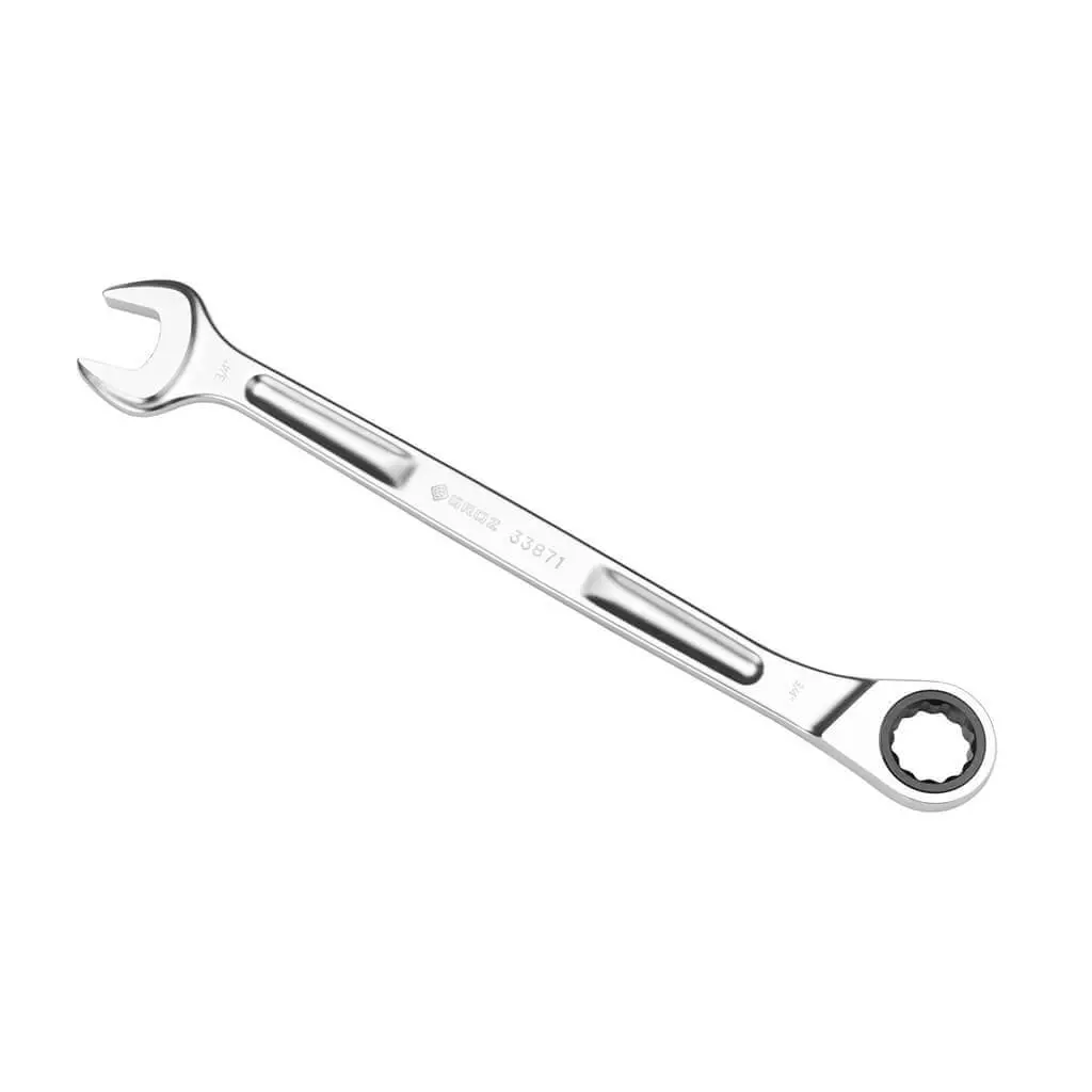 Groz Csp/Xrt/3-4/Ug 3/4 In. Extra-Long Combination Non-Reversible Ratcheting Wrench 1