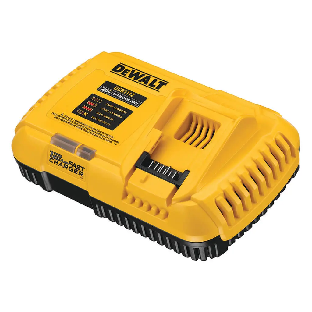 Dewalt Dcb1112 20-Volt Max Lithium-Ion Battery Fast Charger 1