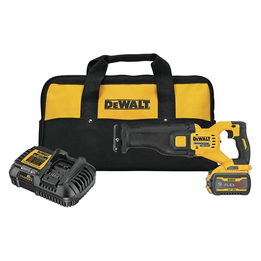Dewalt Dcs389x1 Flexvolt 60-Volt Max Brushless Reciprocating Saw Kit 1