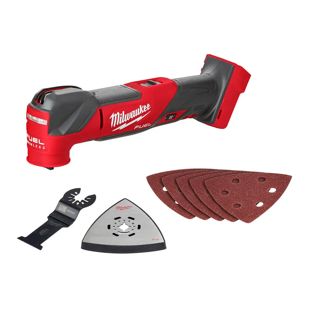 Milwaukee 2836-20 M18 Fuel 18-Volt Lithium-Ion Brushless Oscillating Multi-Tool (Tool Only) 1