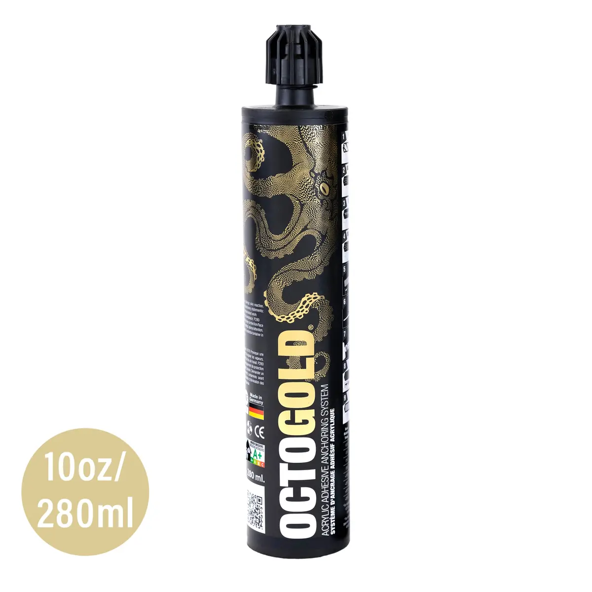 Octogold Acrylic Adhesive Chemical Anchor 280 Ml / 9.5 Oz 1