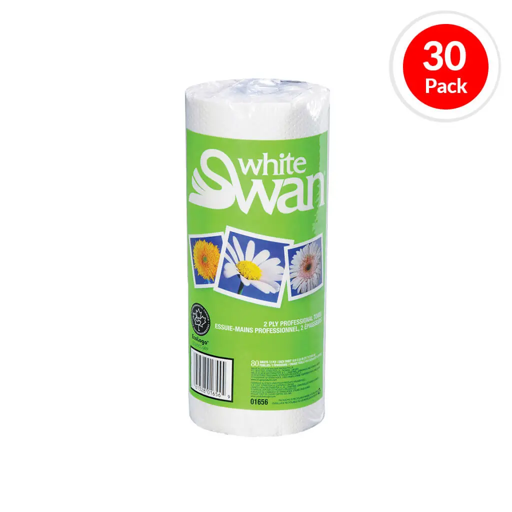 Kruger White Swan 11 In. 2-Ply Paper Towel (30-Pack) 1