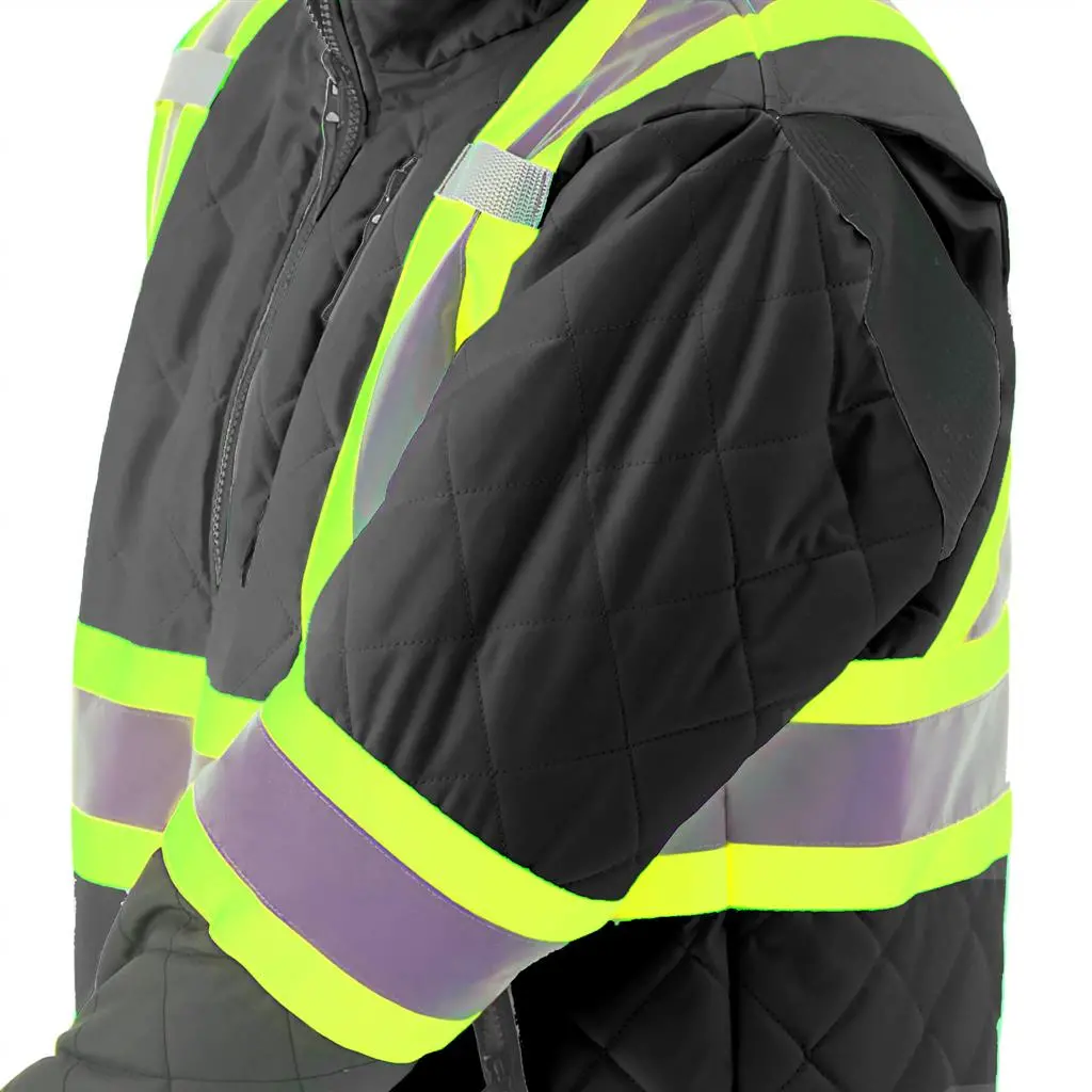 Duradrive 31032 Hi-Vis Lined Freezer Jacket - Black 5