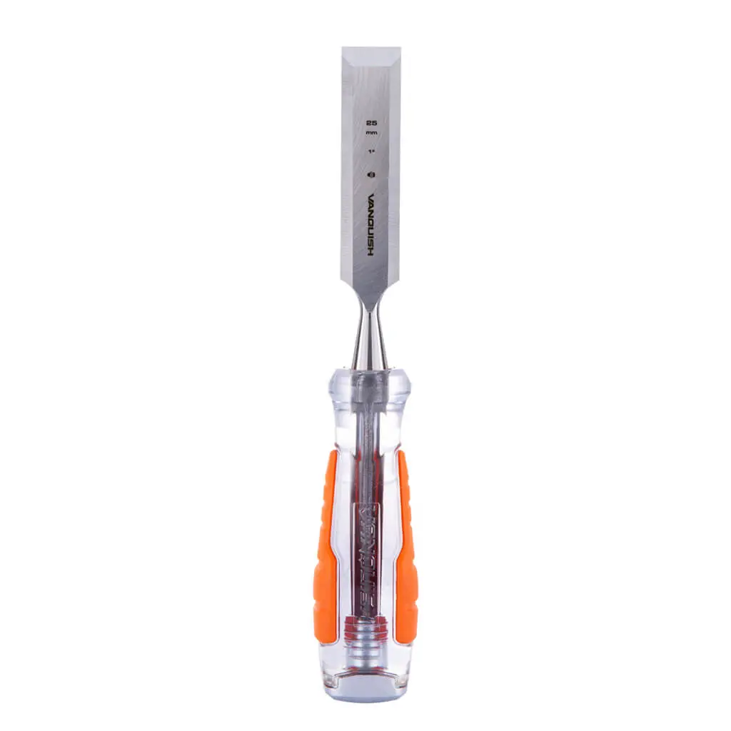Vanquish 1 In Chrome Vanadium Steel 2.95 In High Impact Wood Chisel 1