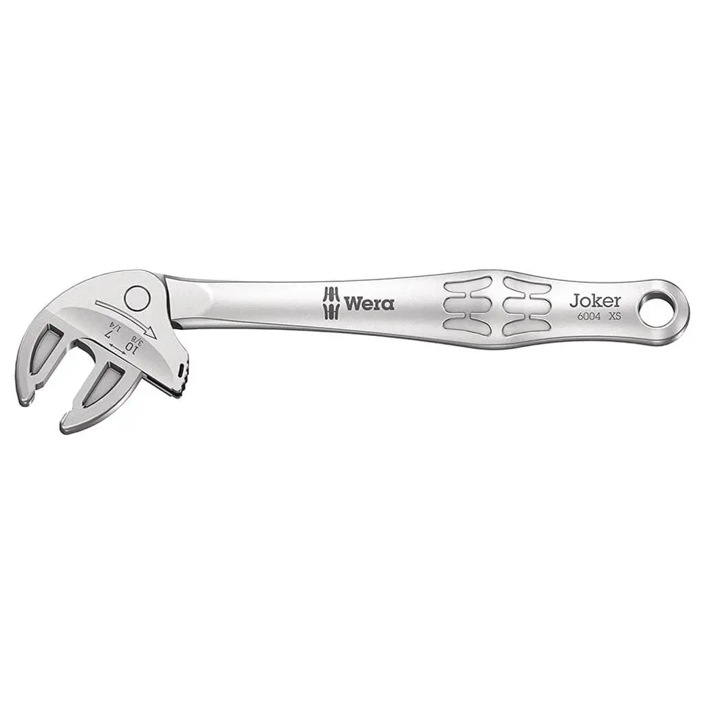 Wera 05020099001 Joker 6004 1/4 In. - 3/8 In. Xs Self-Setting Spanner 1