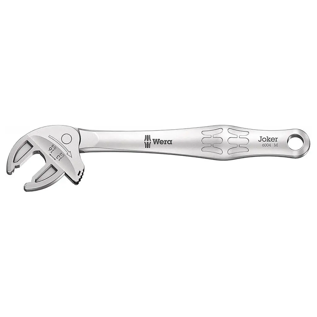 Wera 05020103001 Joker 6004 1/2 In. - 5/8 In. M Self-Setting Spanner 1