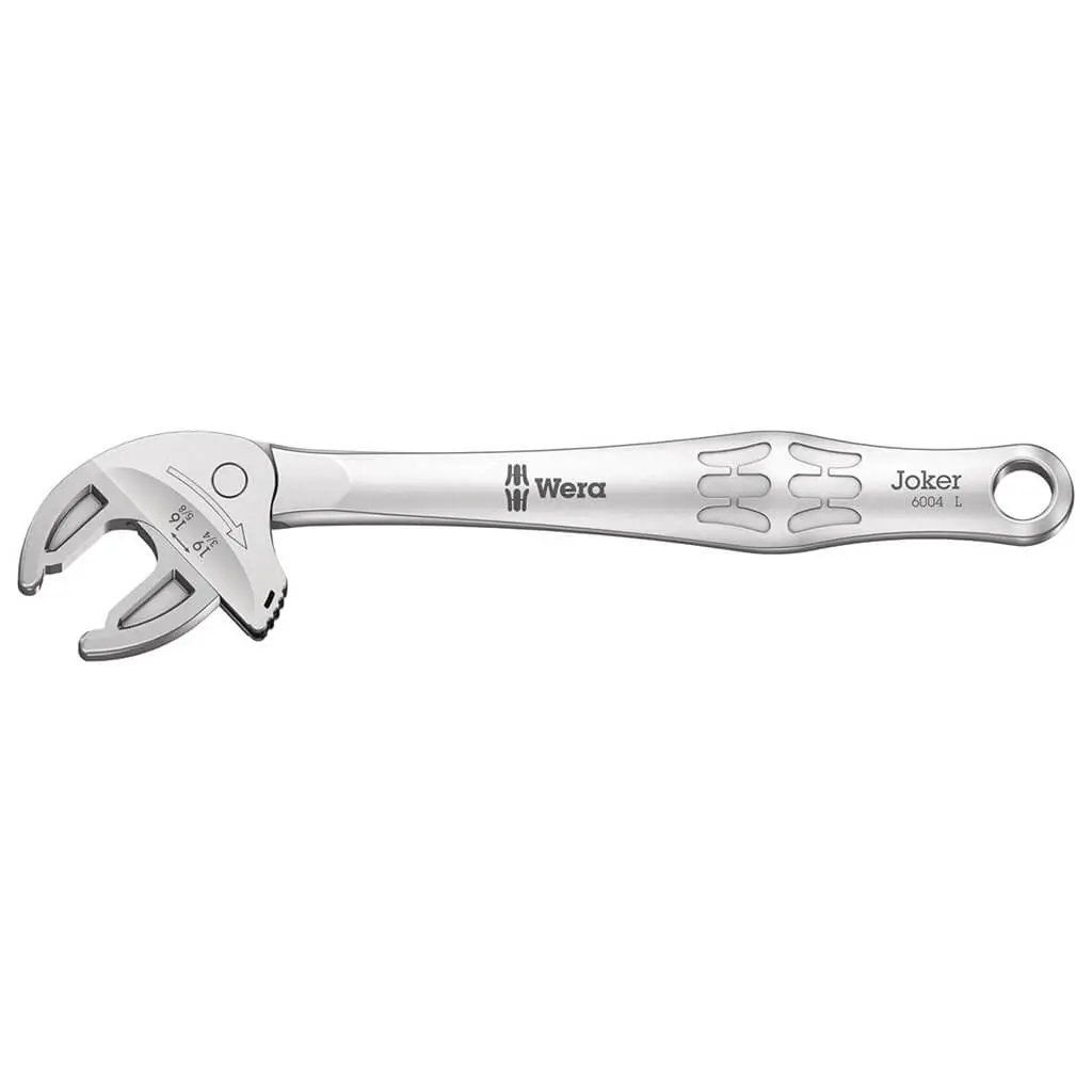 Wera 05020101001 Joker 6004 5/8 In. - 3/4 In. L Self-Setting Spanner 1