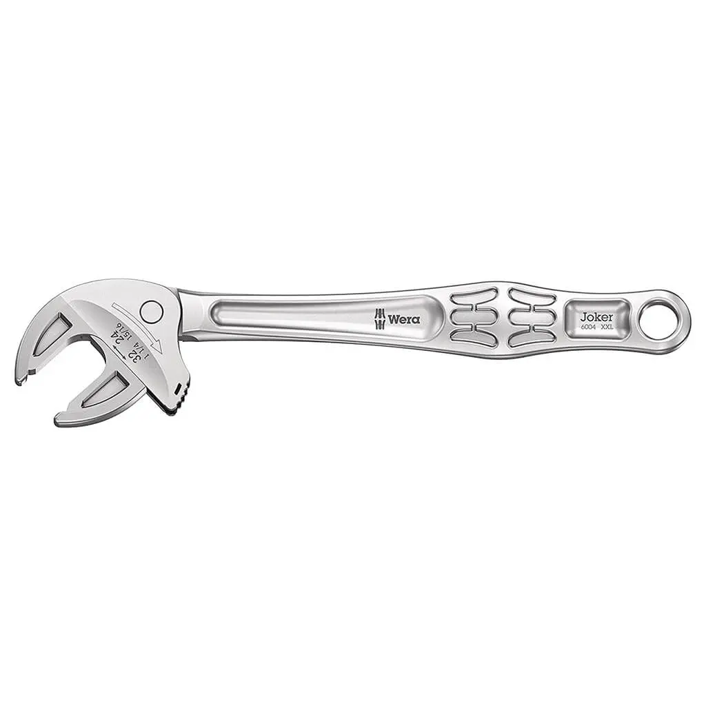 Wera 05020102001 Joker 6004 15/16 In. - 1-1/4 In. Xxl Self-Setting Spanner 1