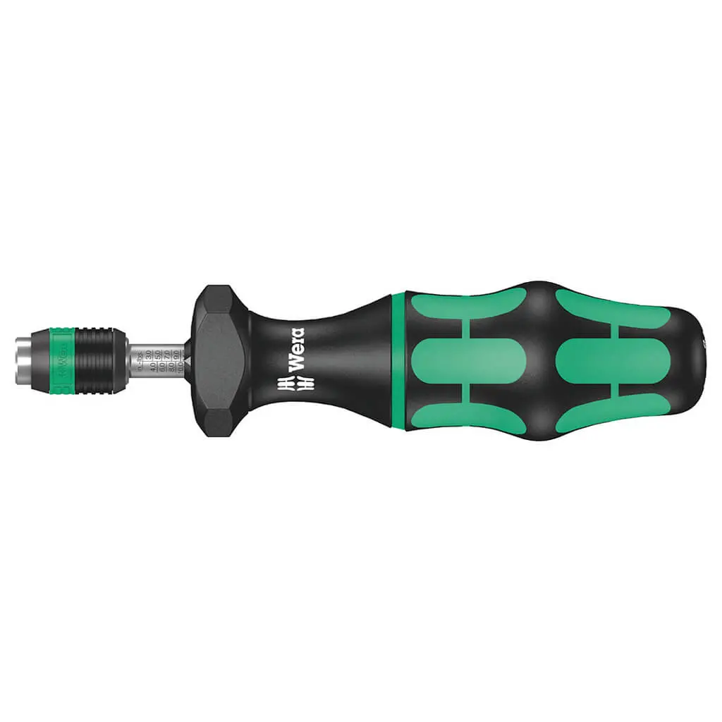 Wera 05074710001 Kraftform 7445 1/4 In. 2.5-11.5 In. Lb. Adjustable Torque Screwdriver 1
