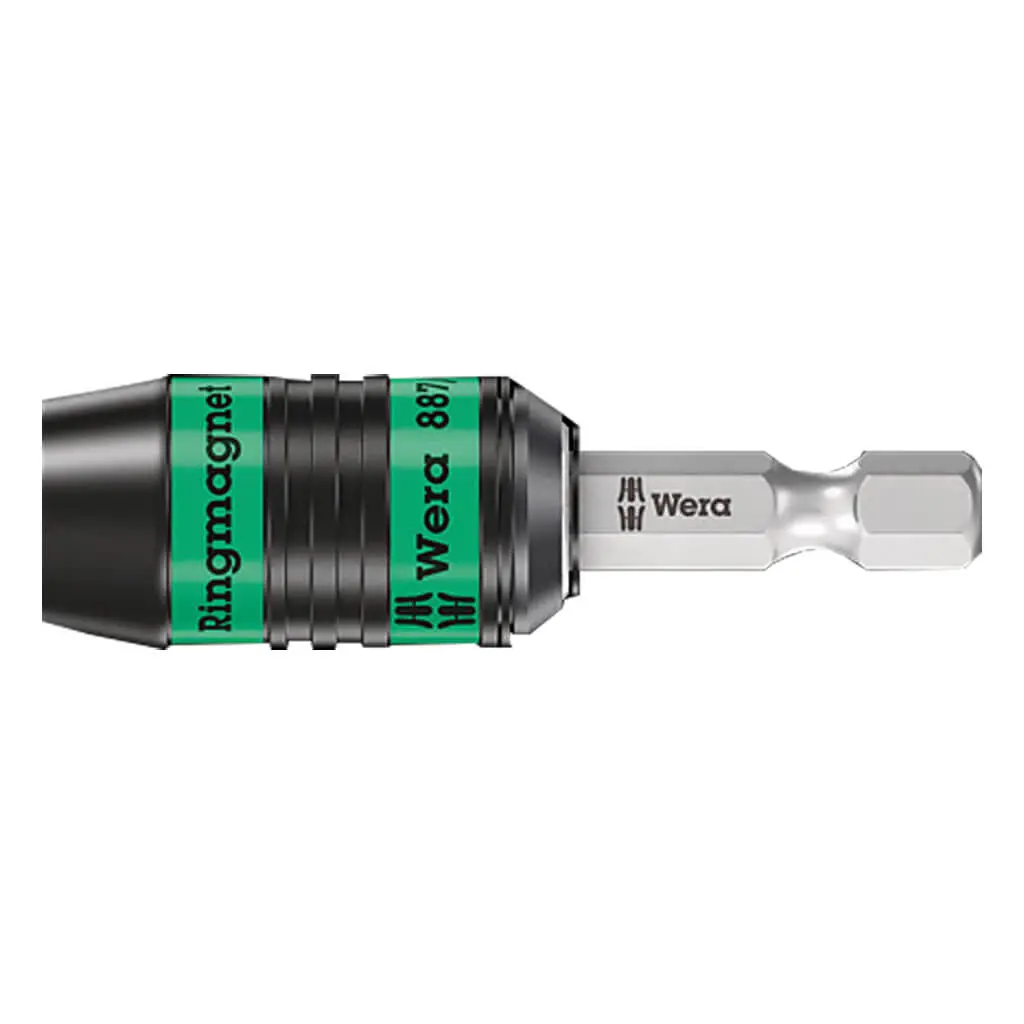 Wera 05052490001 887/4 Rr 1/4 In. X 2-1/4 In. Rapidaptor Ring Magnet Universal Bit Holder 1